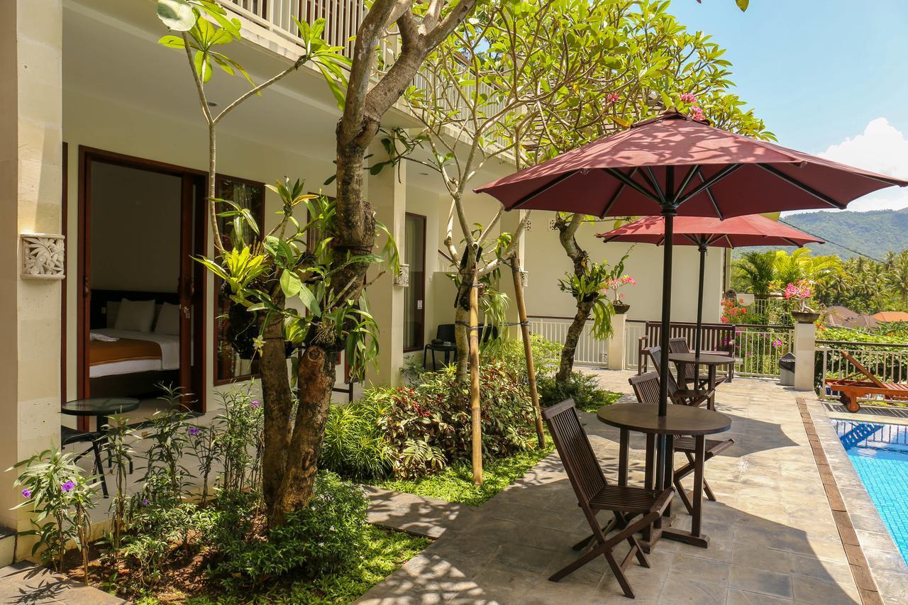 Dewi Villa Padangbai Hotel Exterior foto